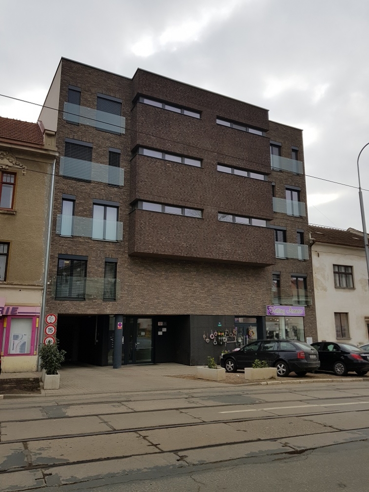 Apartment building, Minská, Brno